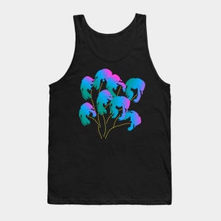 Fantasy flower vector Tank Top